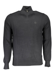 Sweaters Eco-Conscious Half-Zip Sweater in Black 120,00 € 8300825453190 | Planet-Deluxe