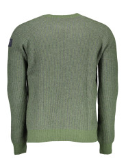 Sweaters Eco-Conscious Wool-Blend Green Sweater 140,00 € 8300825458706 | Planet-Deluxe