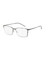 Braunfarbene Italia Independent Brille Stahl