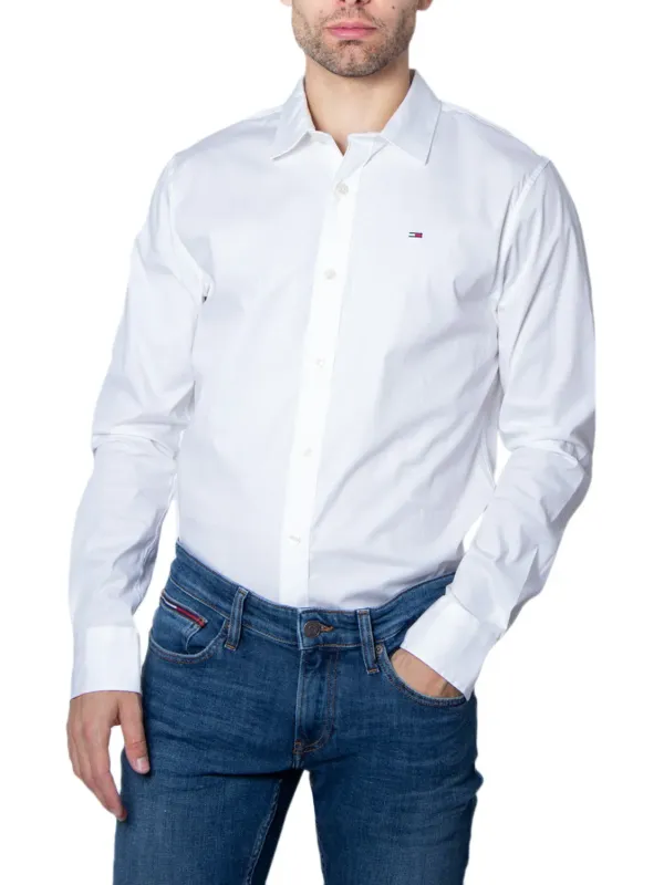 Weißes Tommy Hilfiger Oxfordhemd Herren Weißes Tommy Hilfiger Oxfordhemd Herren