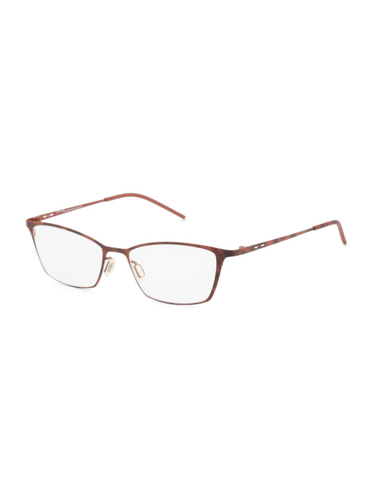 Braunfarbene Damenbrille mit Cat-Eye-Form