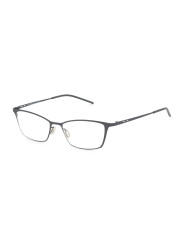 Schwarze Brille mit Goldakzenten