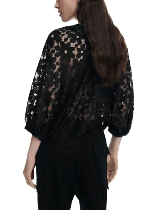 "Desigual Bluse im Sale | Desigual - Desigual Blouse Donna online kaufen"|Planet-Deluxe