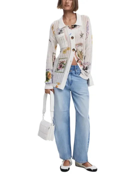 "Desigual Cardigan im Sale | Desigual - Desigual Cardigan Donna online kaufen"|Planet-Deluxe
