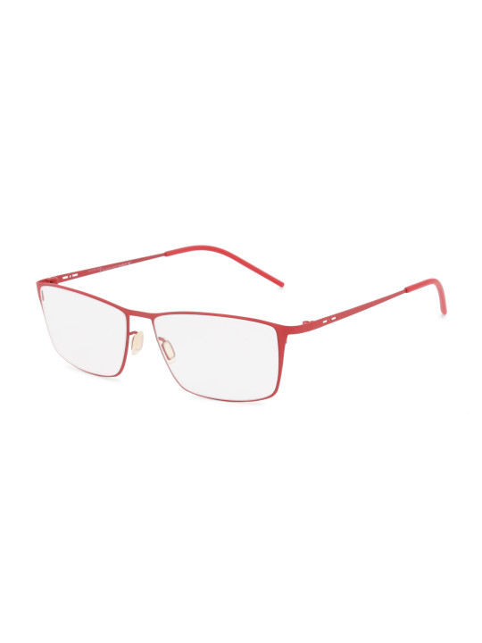Rote Metallbrille Italia Independent