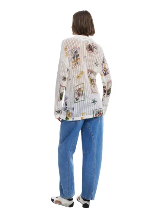 "Desigual Cardigan im Sale | Desigual - Desigual Cardigan Donna online kaufen"|Planet-Deluxe