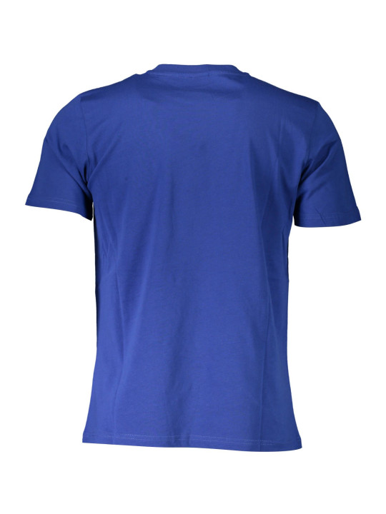 T-Shirts Chic Blue Round Neck Printed Tee 70,00 € 8300825626389 | Planet-Deluxe