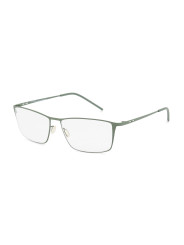 Grüne, rechteckige Italia Independent Brille
