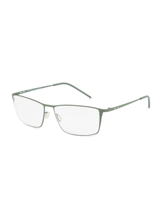 Grüne, rechteckige Italia Independent Brille