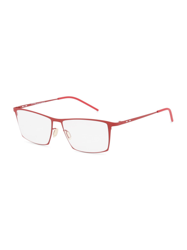 Rote Brille mit klaren Gläsern Rote Brille mit klaren Gläsern