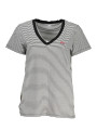 Tops & T-Shirts Sleek V-Neck Tee with Classic Logo 40,00 € 5400816655046 | Planet-Deluxe