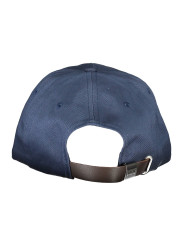 Hats & Caps Chic Blue Cotton Visor Cap 40,00 € 7613267725413 | Planet-Deluxe