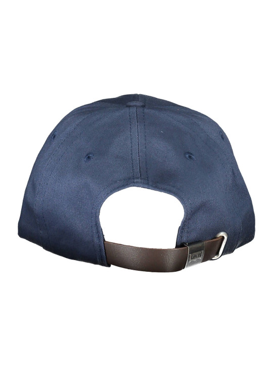 Hats & Caps Chic Blue Cotton Visor Cap 40,00 € 7613267725413 | Planet-Deluxe