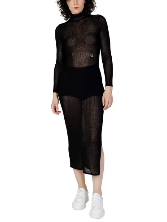 "Calvin Klein Jeans Kleider im Sale | Calvin Klein Jeans - Calvin Klein Jeans Abito Donna online kaufen"|Planet-Deluxe