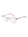 Braun cat-eye Brille Italia Independent
