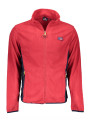 Sweaters Red Contrast Zip Sweater with Pockets 80,00 € 8053480561990 | Planet-Deluxe