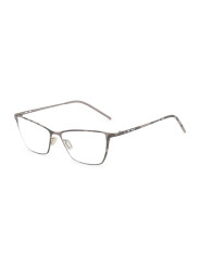 Graue Titan Brille rechteckig modern