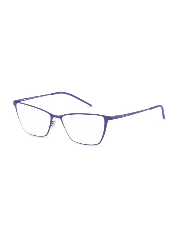 Violette randlose Brille aus Acryl