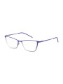 Violette randlose Brille aus Acryl