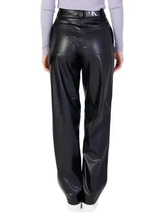 "Calvin Klein Jeans Hosen im Sale | Calvin Klein Jeans - Calvin Klein Jeans Pantaloni Donna online kaufen"|Planet-Deluxe