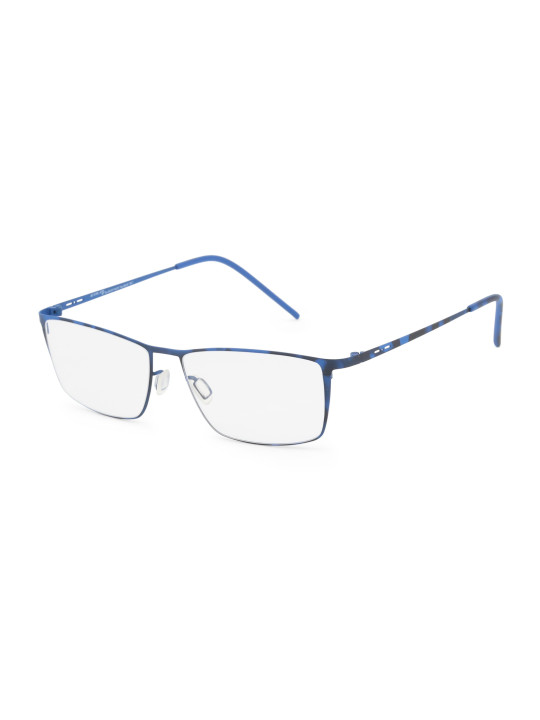 Blaue und schwarze Herrenbrille