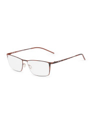 Braun rechteckige Italia Independent Brille