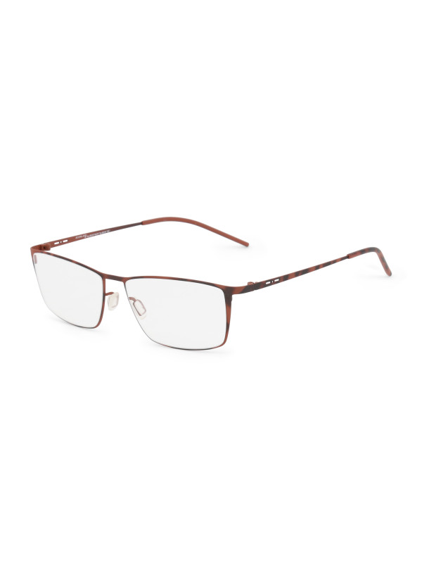 Braun rechteckige Italia Independent Brille