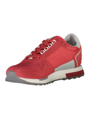Sneakers Pink Contrast Lace-Up Sport Sneakers 150,00 € 196249733356 | Planet-Deluxe