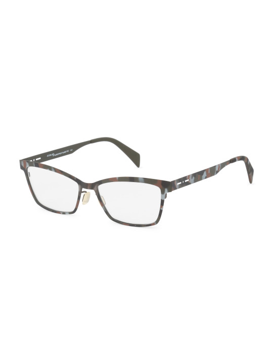 Braun Camouflage Brille Italia Independent