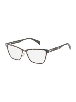 Braunfarbene Italia Independent Brille modisch