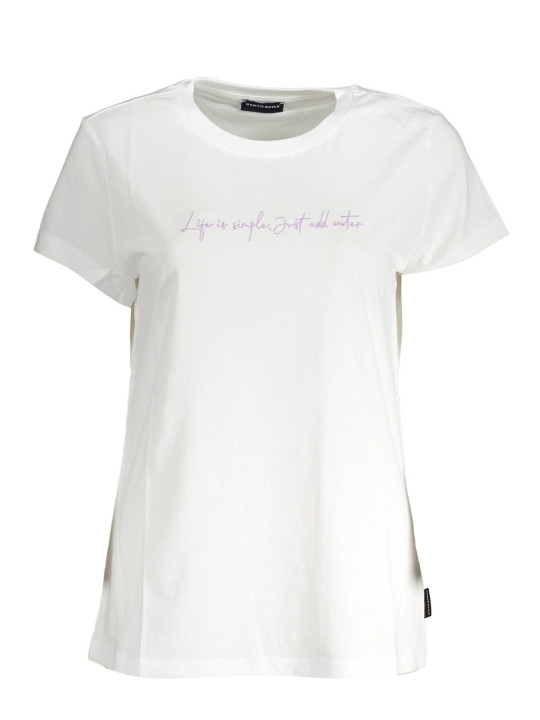Tops & T-Shirts Embroidered Organic Cotton Tee - Pristine White 50,00 € 8300825530068 | Planet-Deluxe