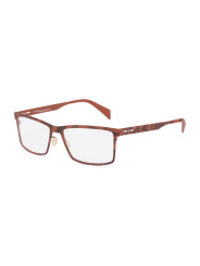 Braunfarbene Italia Independent Brille quadratisch