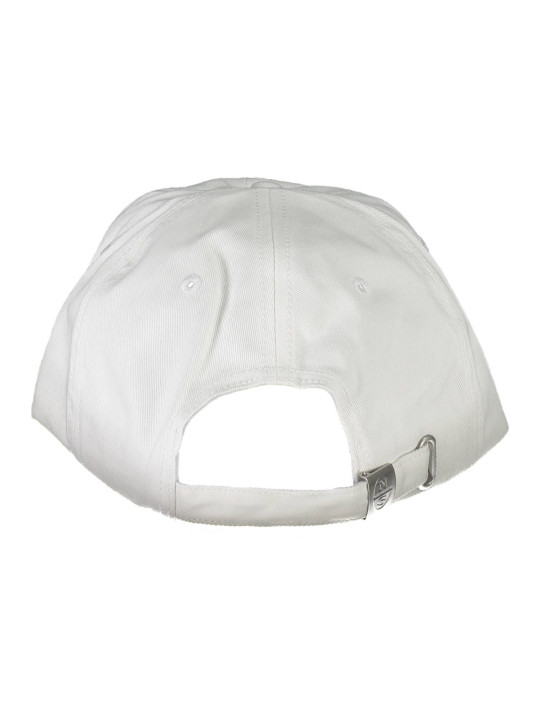 Hats & Caps Elegant White Visor Cap with Logo Detail 40,00 € 8300825562731 | Planet-Deluxe