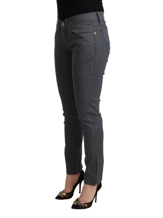 Jeans & Pants Chic Slim Fit Grey Denim Delight 200,00 € 7333413044341 | Planet-Deluxe