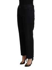Jeans & Pants Elegant High Waist Cropped Jeans 500,00 € 7333413044495 | Planet-Deluxe
