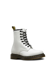Weiße Dr. Martens Stiefeletten