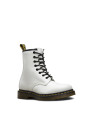 Weiße Dr. Martens Stiefeletten