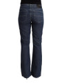 Jeans & Pants Elegant Flared Cotton Jeans 300,00 € 7333413044501 | Planet-Deluxe