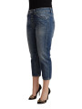 Jeans & Pants Elegant Mid-Waist Cotton Denim Jeans 350,00 € 7333413044617 | Planet-Deluxe