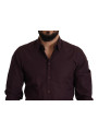 Shirts Regal Purple Slim Fit Dress Shirt 600,00 € 8050246189238 | Planet-Deluxe