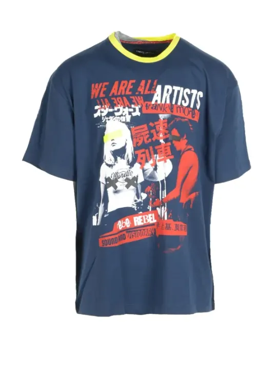 "Frankie Morello T-Shirts im Sale | Frankie Morello 314633 online kaufen"|Planet-Deluxe