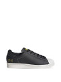 Schwarze Adidas Superstar Sneaker