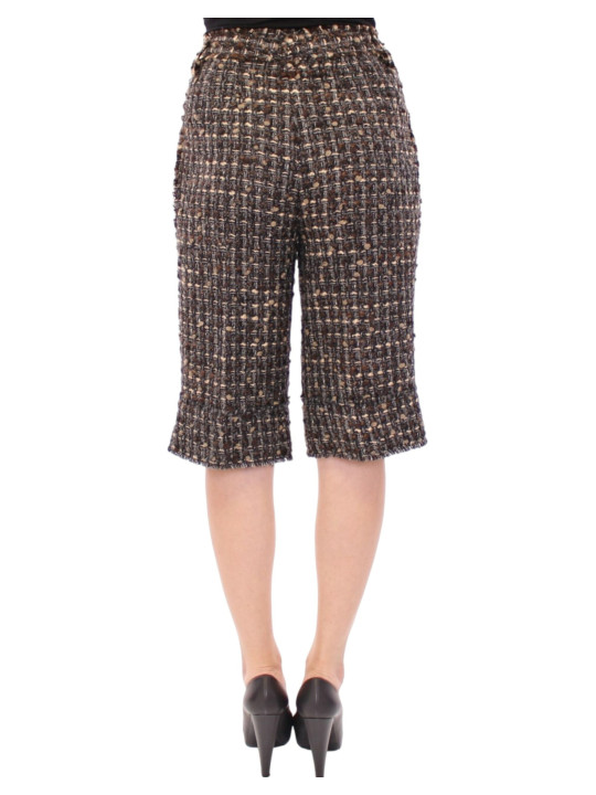 Shorts Elegant Multicolor Wool Blend Shorts 890,00 € 7333413007667 | Planet-Deluxe