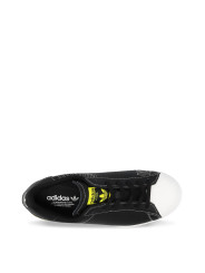 Schwarze Adidas Superstar Sneaker