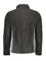 Sweaters Sleek Black Long-Sleeved Zip Sweatshirt 80,00 € 8053480168045 | Planet-Deluxe