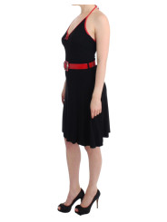 Dresses Elegant Black Palladio Knee-Length Dress 380,00 € 7333413007117 | Planet-Deluxe