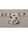 Ties & Bowties Elegant Silk Crown-Patterned Bow Tie 300,00 € 7333413045867 | Planet-Deluxe