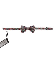 Ties & Bowties Multicolor Silk Bow Tie Elegant Accessory 300,00 € 8054802098705 | Planet-Deluxe