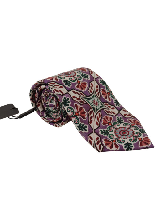 Ties & Bowties Elegant Multicolor Silk Tie 350,00 € 8054802099887 | Planet-Deluxe