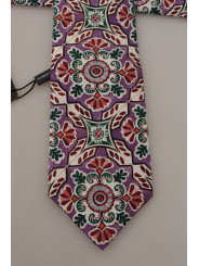 Ties & Bowties Elegant Multicolor Silk Tie 350,00 € 8054802099887 | Planet-Deluxe